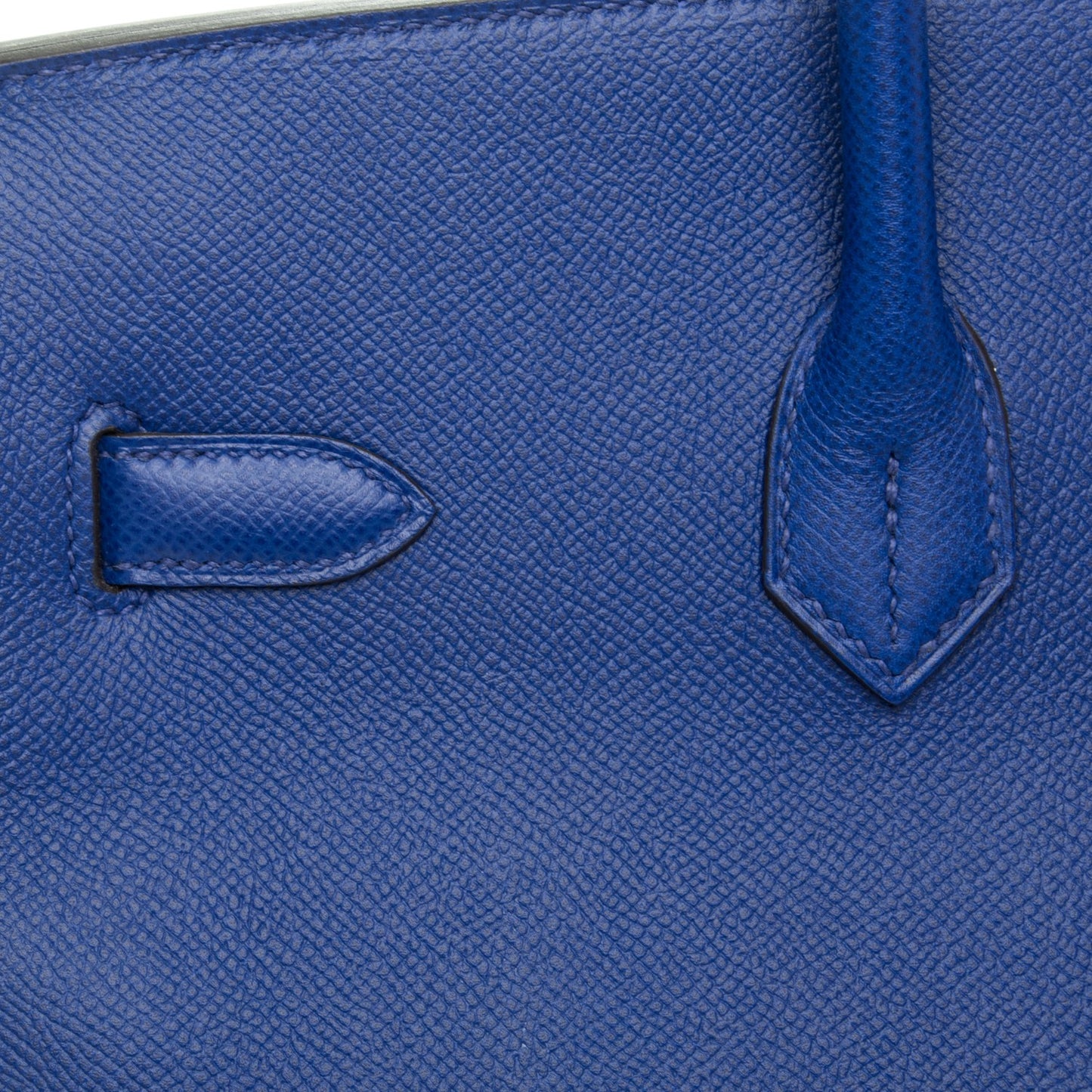 Epsom Birkin 35 Bleu Electrique