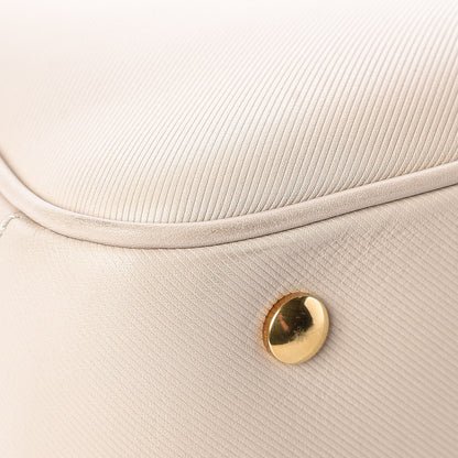 Burberry Trench Calfskin Medium DK88 Top Handle Bag Limestone Honey 9 of 12