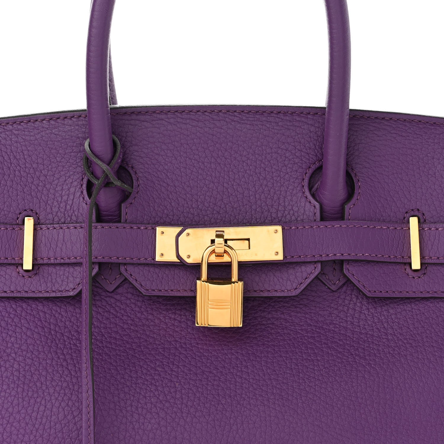 Hermes Togo Birkin 30 Ultraviolet 8 of 9