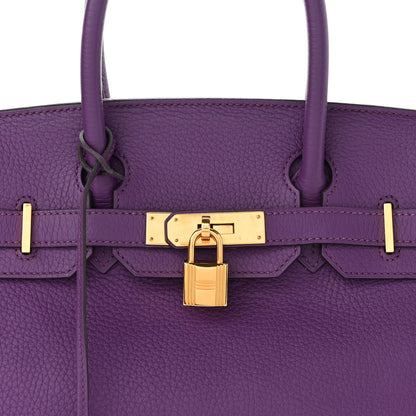 Hermes Togo Birkin 30 Ultraviolet 8 of 9