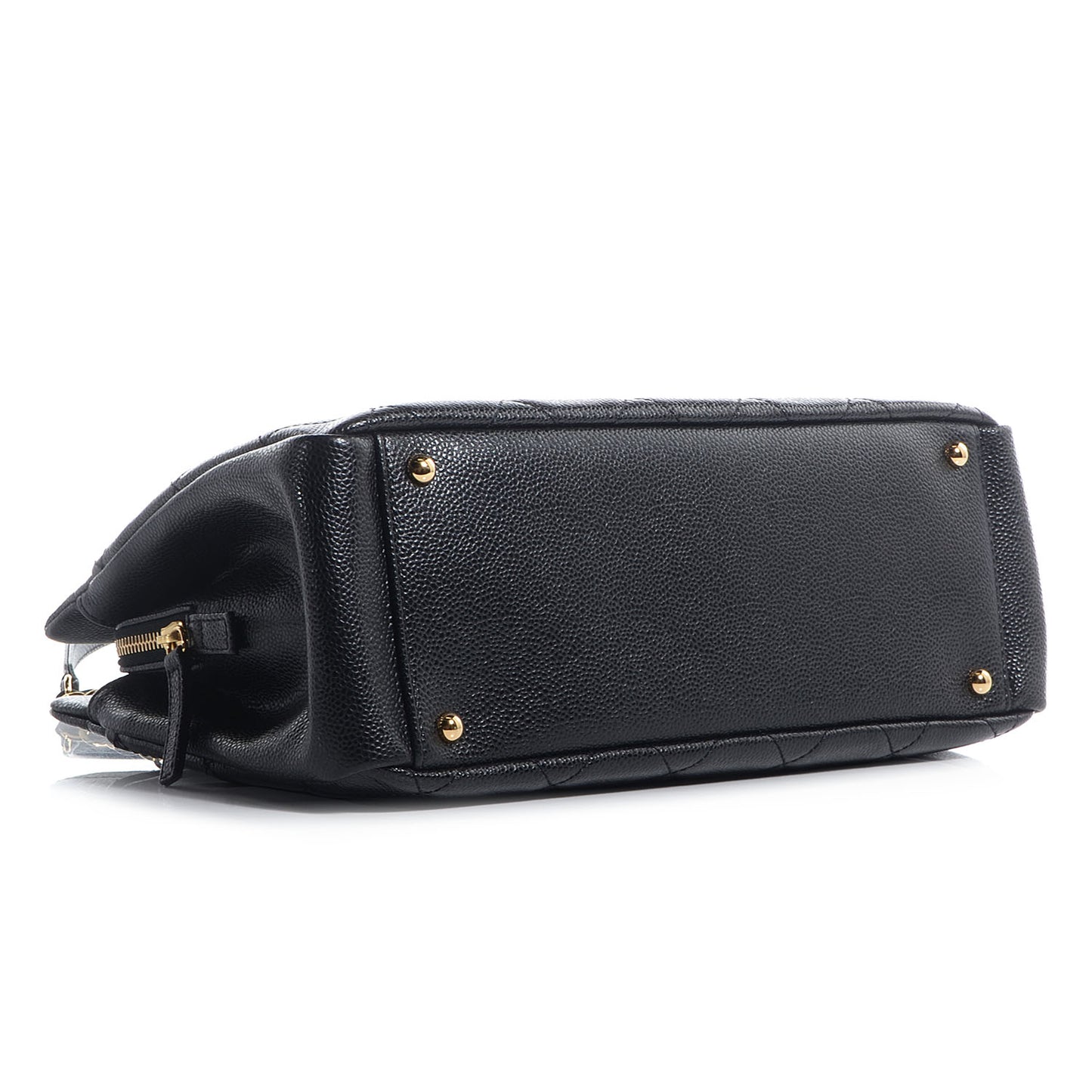 Caviar Timeless CC Shopping Tote Black
