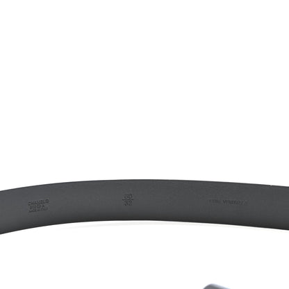 Chanel Glazed Calfskin CC Belt 80 32 Navy Blue 3 of 4