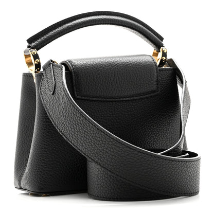 Louis Vuitton Taurillon Mini Capucines Black 3 of 10