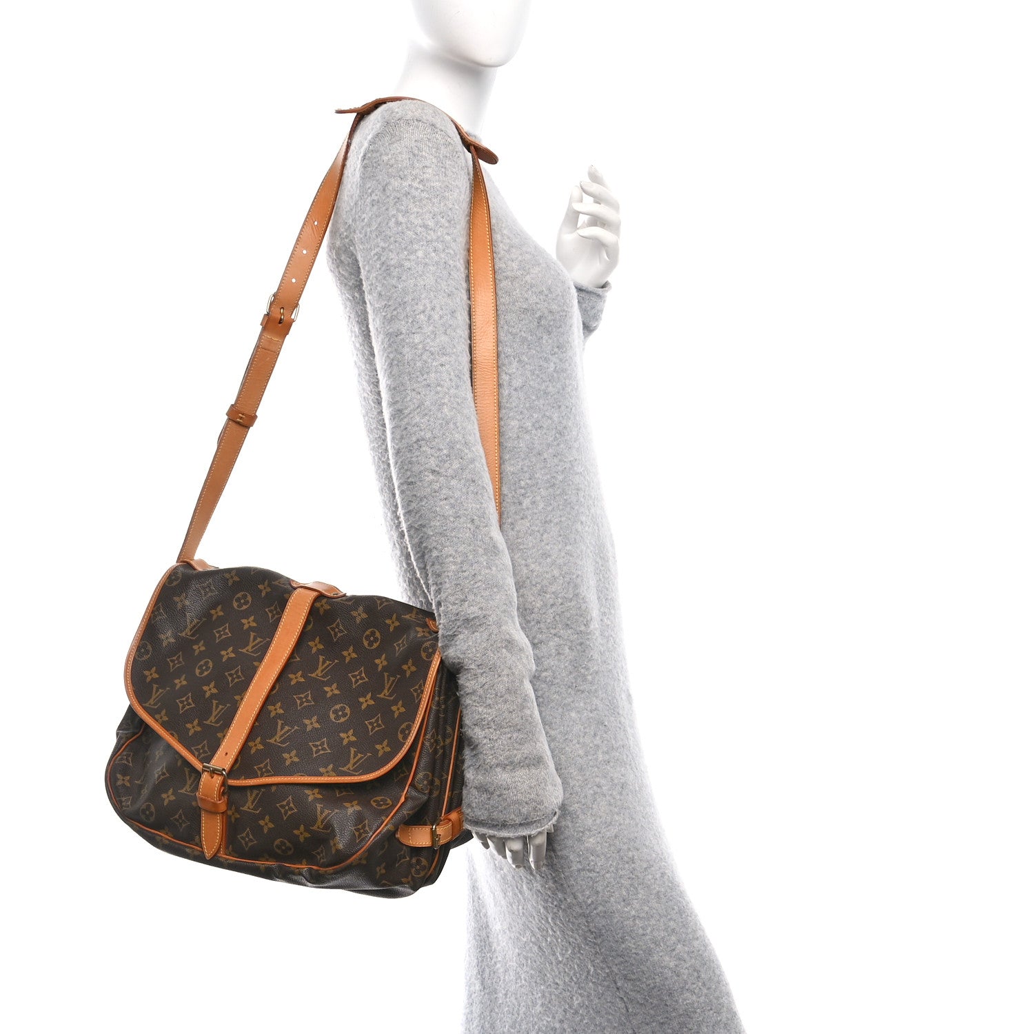 Louis Vuitton Monogram Saumur 35 2 of 9