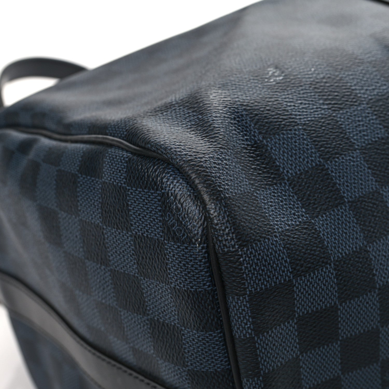 Louis Vuitton Damier Cobalt Keepall Bandouliere 45 7 of 12