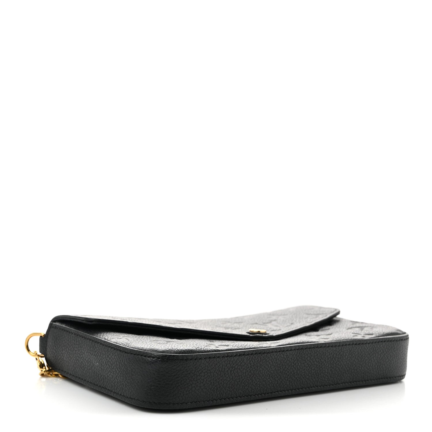 Louis Vuitton Empreinte Pochette Felicie Chain Wallet Black 4 of 11