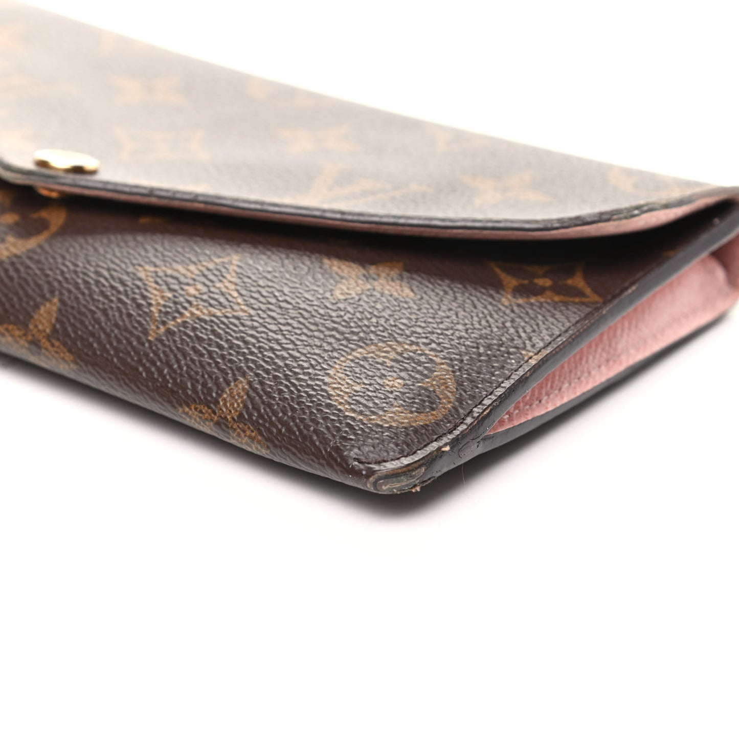 Monogram Jeanne Wallet Rose Ballerine