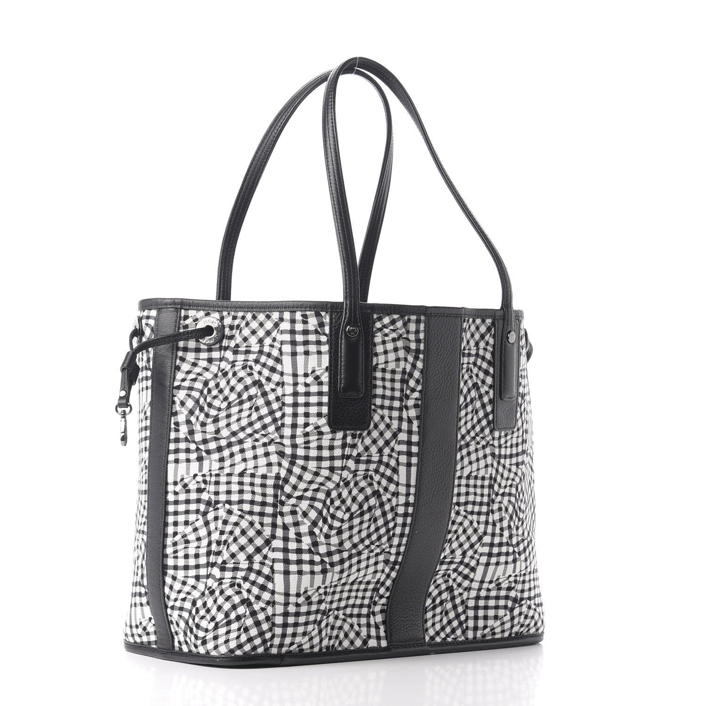 Visetos Medium Liz Reversible Shopper Tote Black