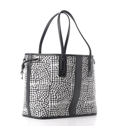 MCM Visetos Medium Liz Reversible Shopper Tote Black 10 of 14