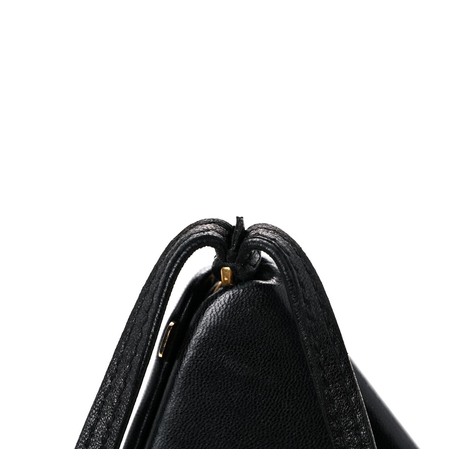 Saint Laurent Lambskin Pyramid Clutch Black 21 of 21