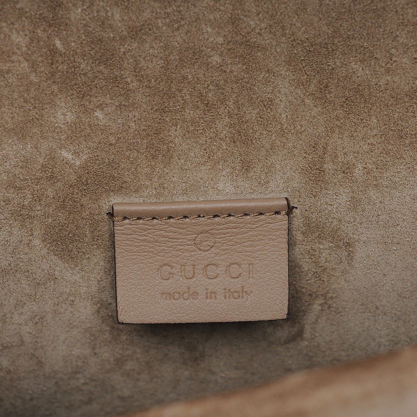 GG Supreme Monogram Mini Dionysus Shoulder Bag Taupe