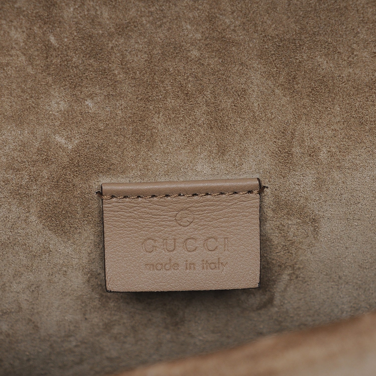 Gucci GG Supreme Monogram Mini Dionysus Shoulder Bag Taupe 7 of 8