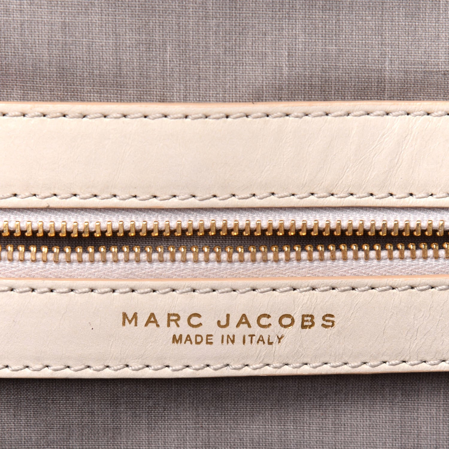 Marc Jacobs Calfskin Quilted Stam White 7 of 37