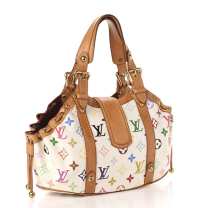 Louis Vuitton Monogram Multicolor Theda GM White 3 of 11