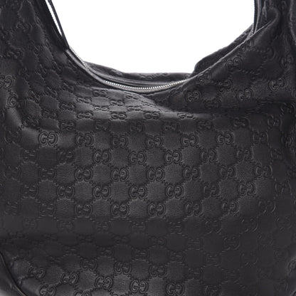 Gucci Guccissima Large GG Twins Hobo Black 10 of 10
