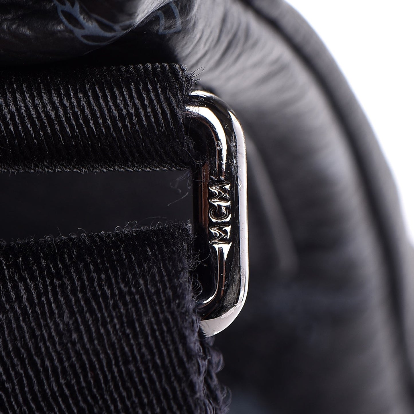 Visetos Studded Messenger Black