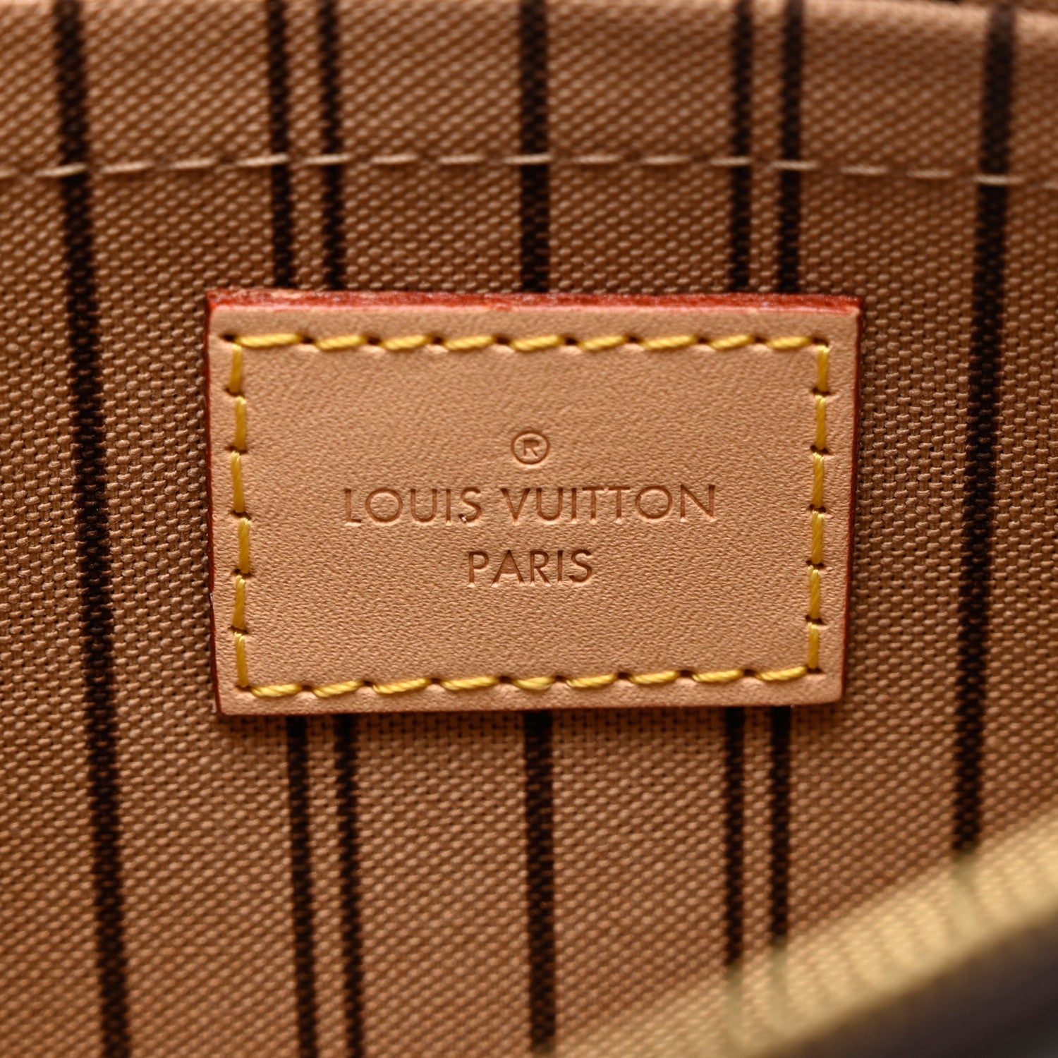 Louis Vuitton Monogram Neverfull MM GM Pochette 5 of 5