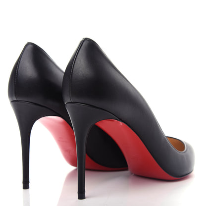 Christian Louboutin Shiny Nappa Pigalle Follies 85 Pumps 40 Black 4 of 11