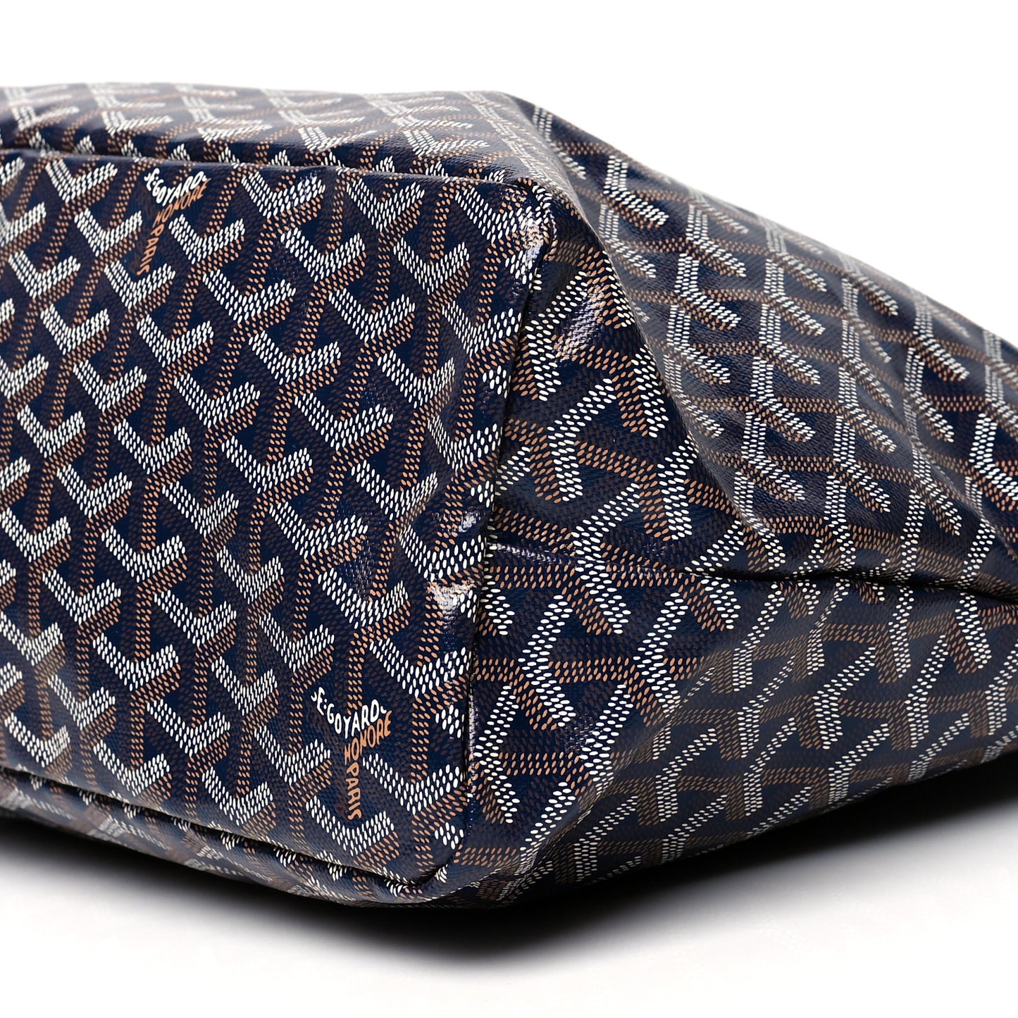 Goyardine Boheme Hobo Navy Blue