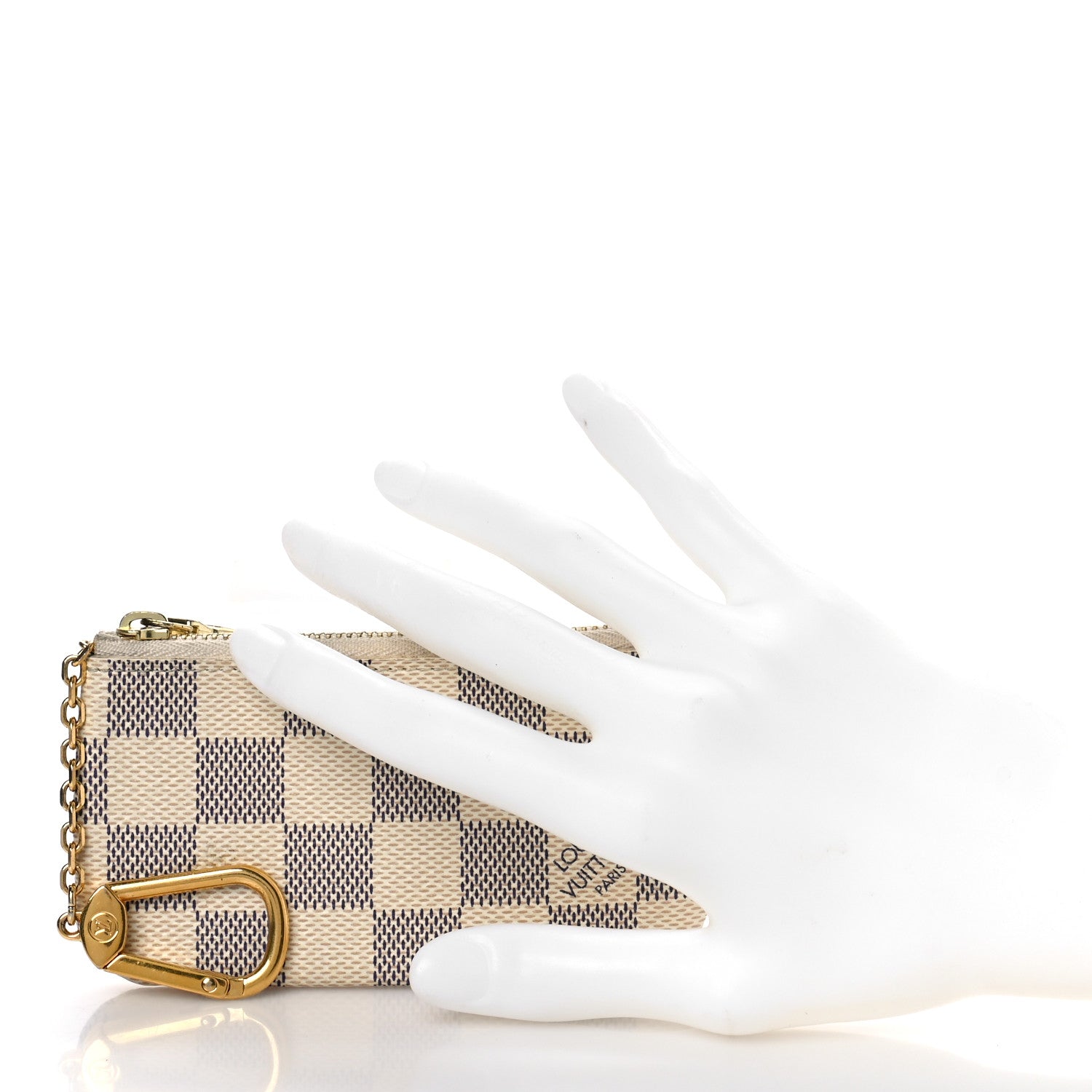 Louis Vuitton Damier Azur Key Pouch 2 of 8