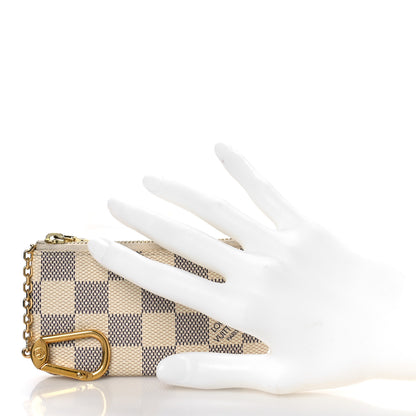 Louis Vuitton Damier Azur Key Pouch 2 of 8