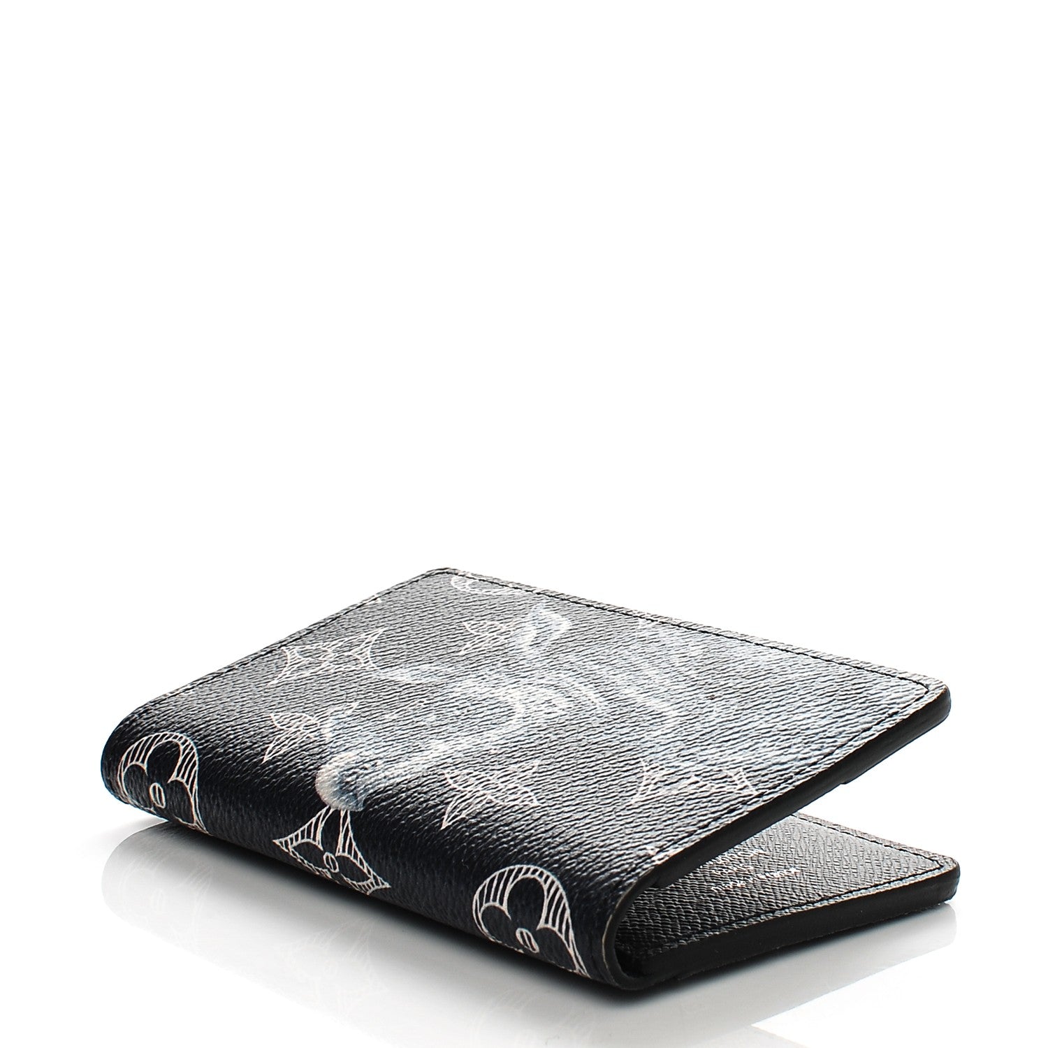 Louis Vuitton Savane Monogram Chapman Rhinoceros Pocket Organizer Encre 4 of 6