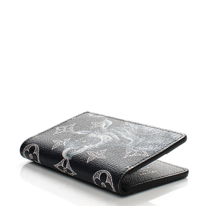 Louis Vuitton Savane Monogram Chapman Rhinoceros Pocket Organizer Encre 4 of 6
