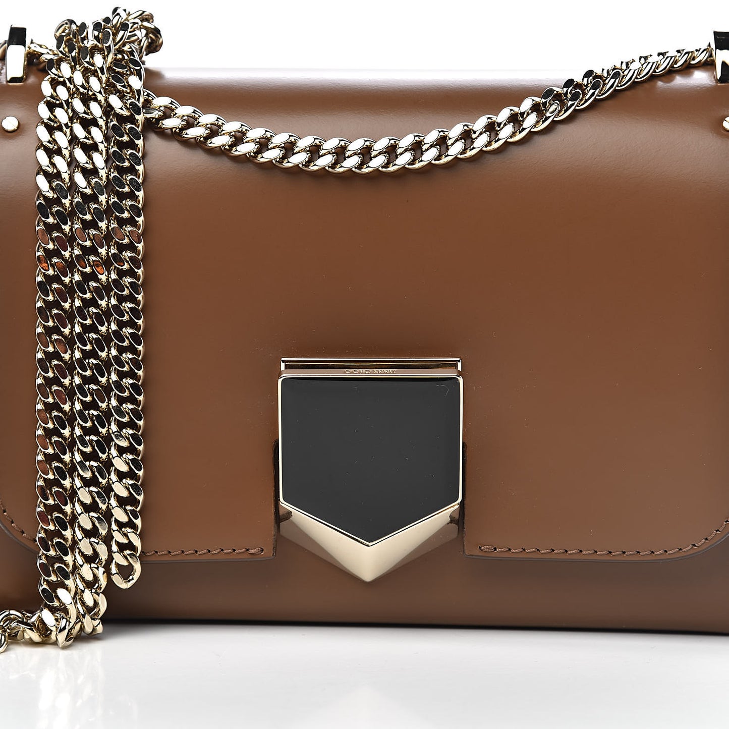 Spazzolato Lockett Petite Shoulder Bag Cacao
