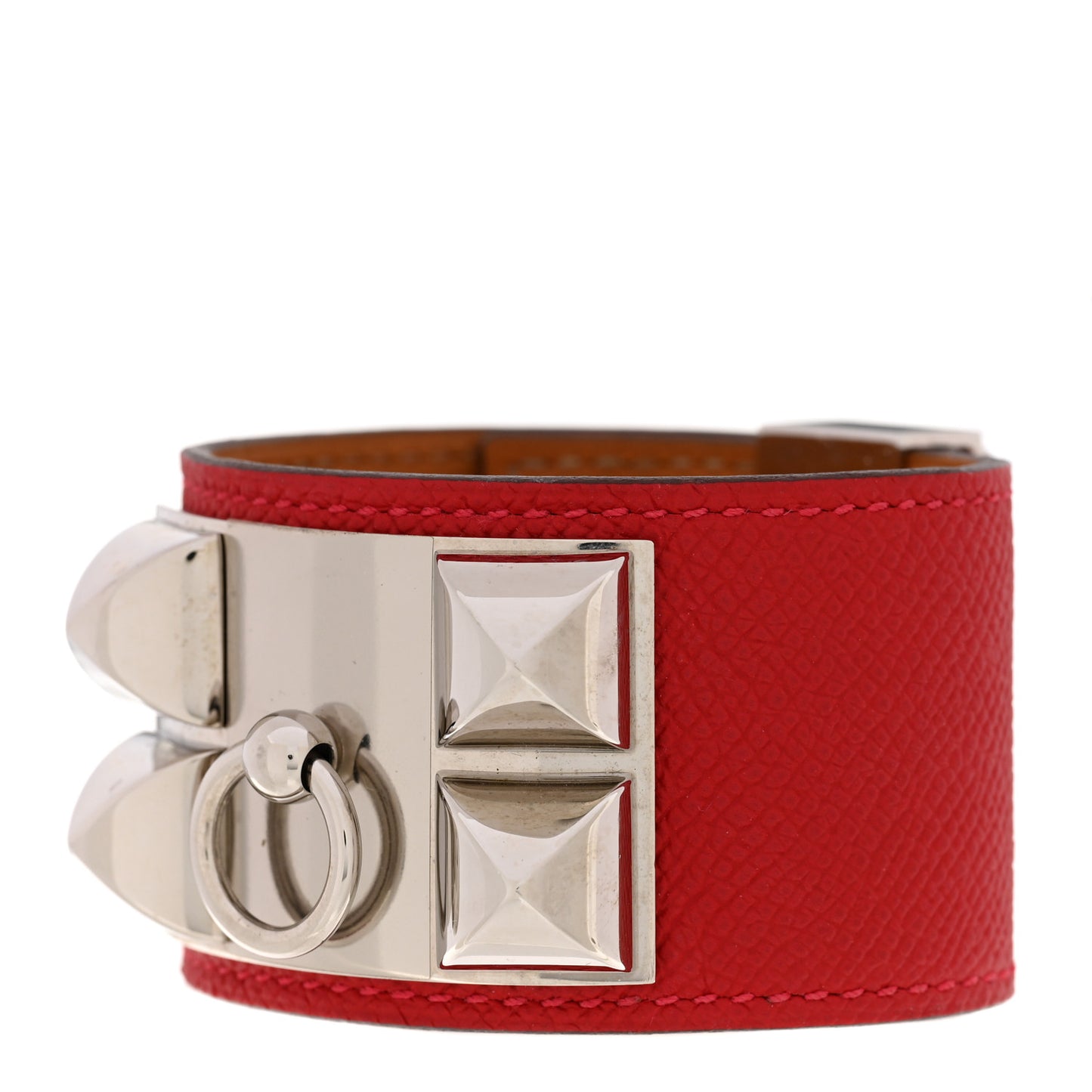 Epsom Collier De Chien CDC Bracelet S Rouge Casaque