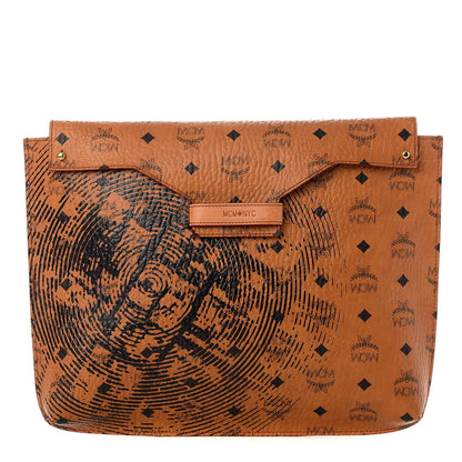 MCM Visetos Soho Portfolio Cognac 1 of 6