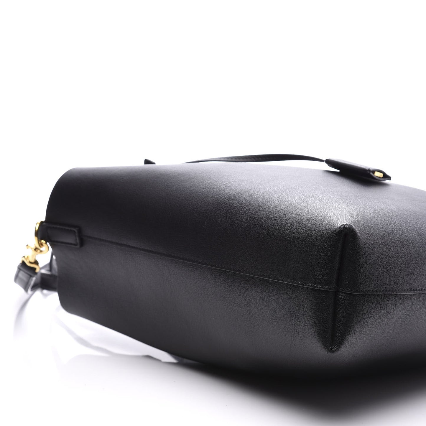 Calfskin Toy Shopping Tote Black