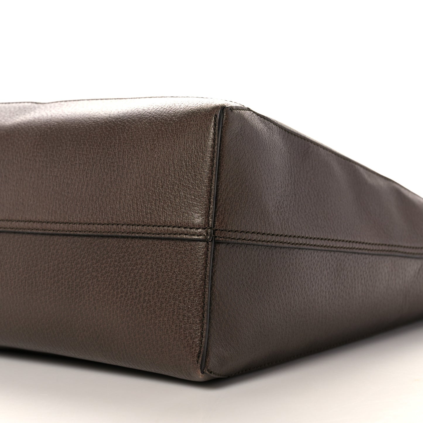 GG Supreme Monogram Web Ophidia Tote Brown