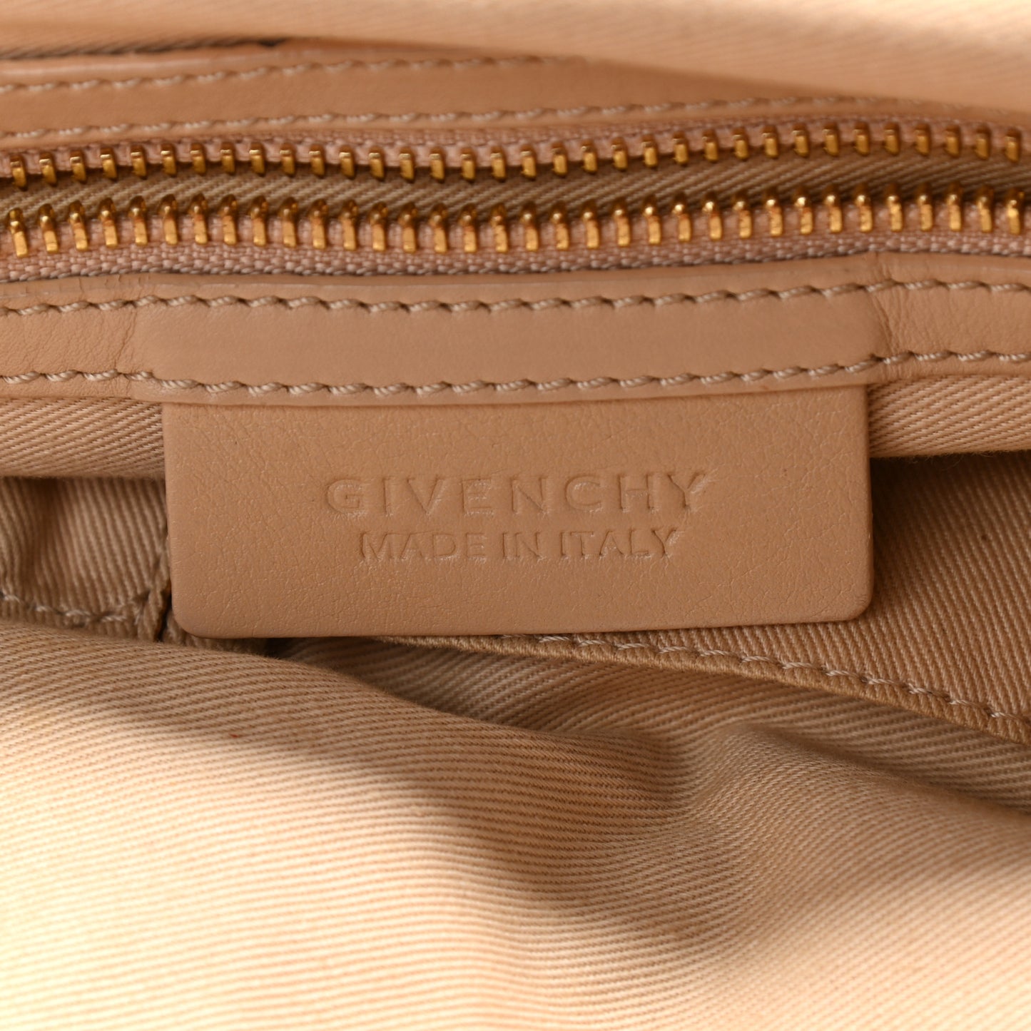 Calfskin Cable Embossed Small Nightingale Brown