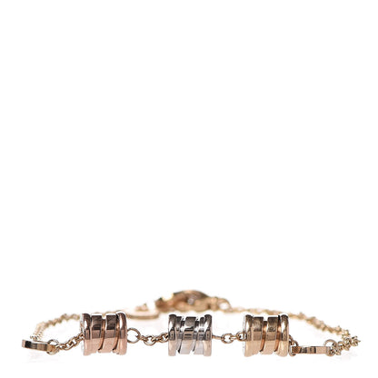 Bulgari 18K Yellow Rose White Gold B.Zero1 Bracelet 1 of 5