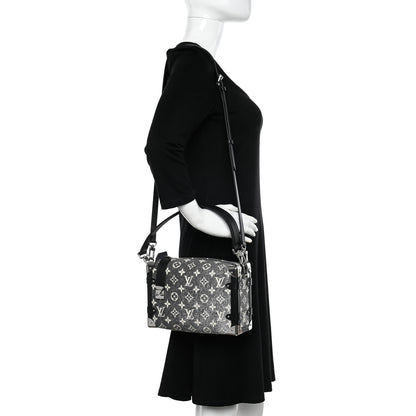 Louis Vuitton Monogram Jacquard Denim Side Trunk Grey 2 of 10