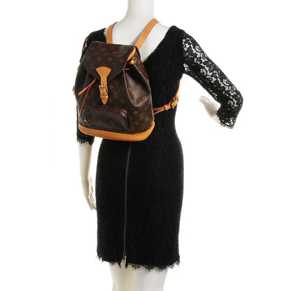Louis Vuitton Monogram Montsouris MM Backpack 2 of 7