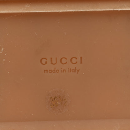 Gucci Canvas GG Monogram Angelina Platform Slide Sandals 36.5 Beige Ruggine 7 of 10