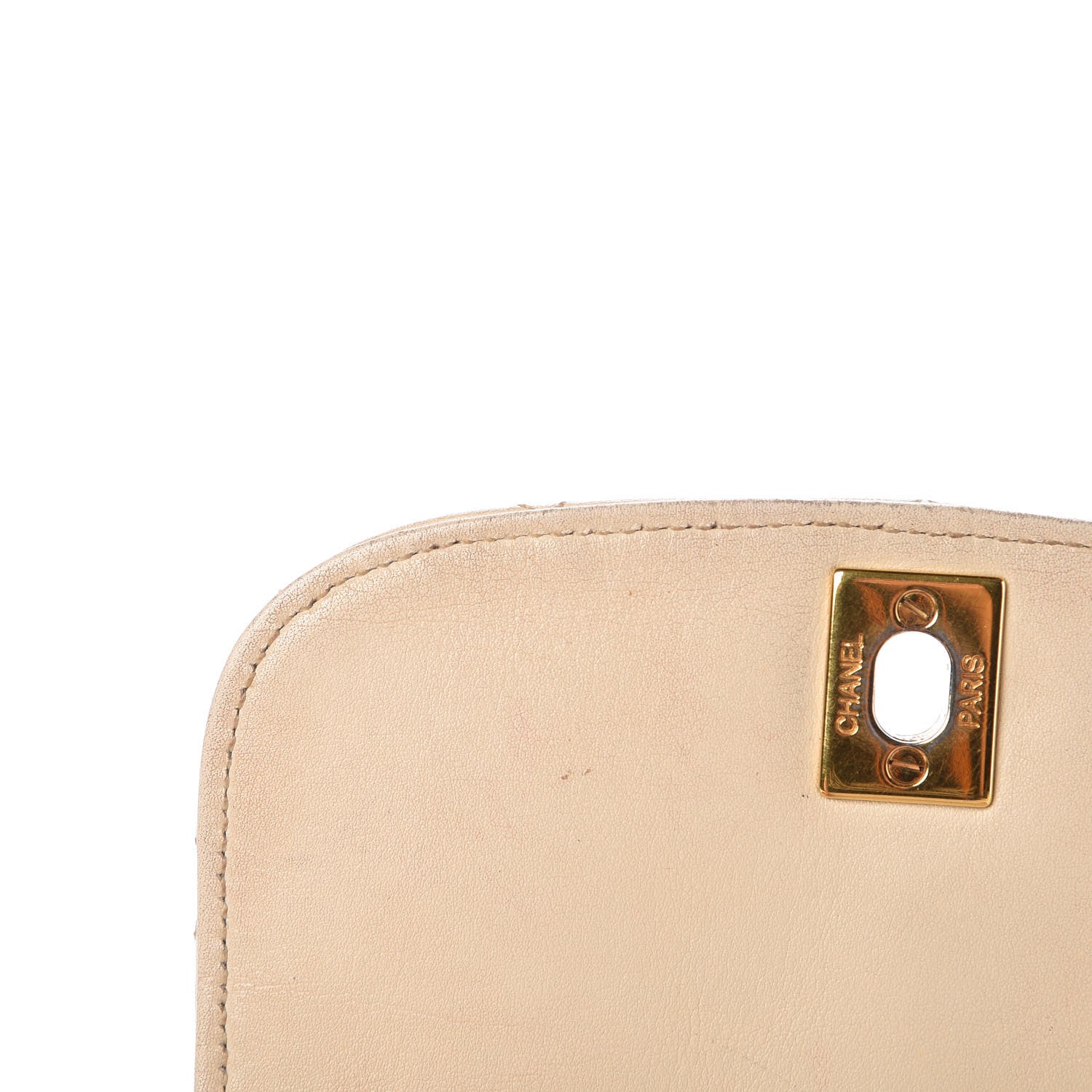Chanel Caviar Quilted Mini Square Flap White 12 of 20