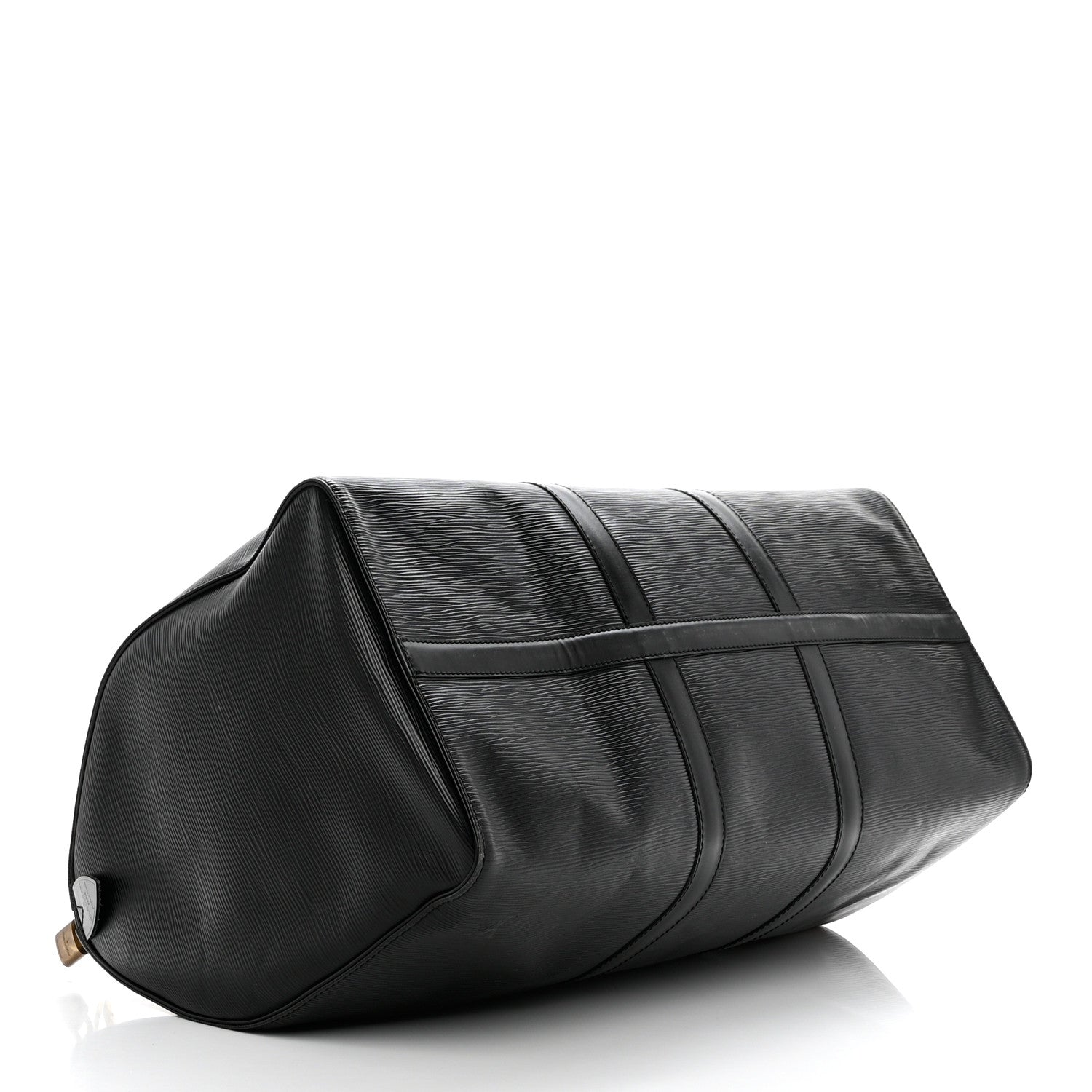 Louis Vuitton Epi Keepall 50 Black 3 of 12