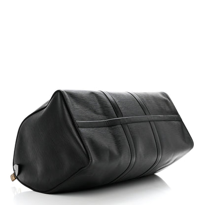 Louis Vuitton Epi Keepall 50 Black 3 of 12