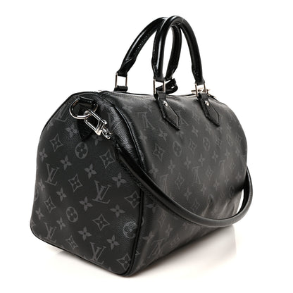 Louis Vuitton Monogram Eclipse Speedy Soft 30 3 of 10