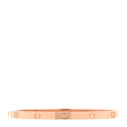 Cartier 18K Pink Gold Small LOVE Bracelet 15 2 of 5