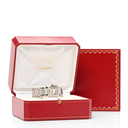 Cartier Stainless Steel 25mm Tank Francaise Quartz Watch 5 of 5