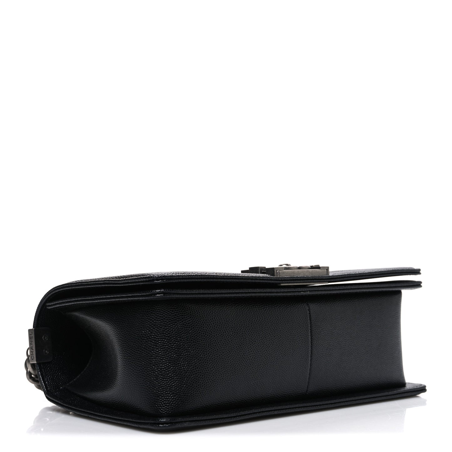 Caviar Quilted Medium Boy Flap Black