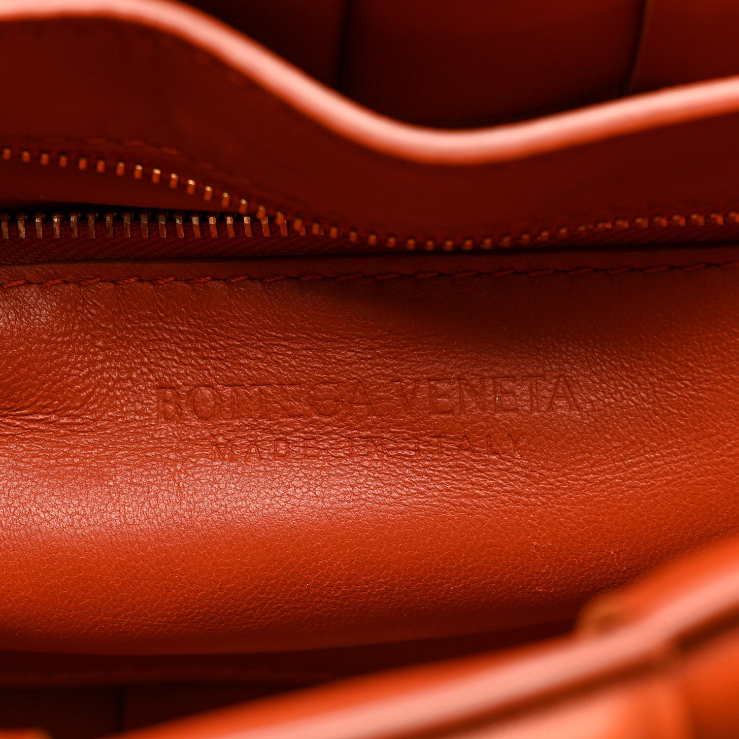 Bottega Veneta Lambskin Maxi Intreccio Padded Chain Cassette Crossbody Bag Maple 6 of 9