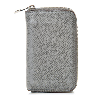 Louis Vuitton Taiga Zippy Coin Purse Vertical Glacier 1 of 20