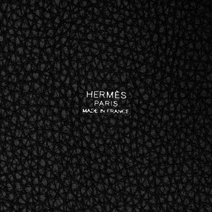 Hermes Taurillon Clemence Picotin Lock 22 MM Black 6 of 10