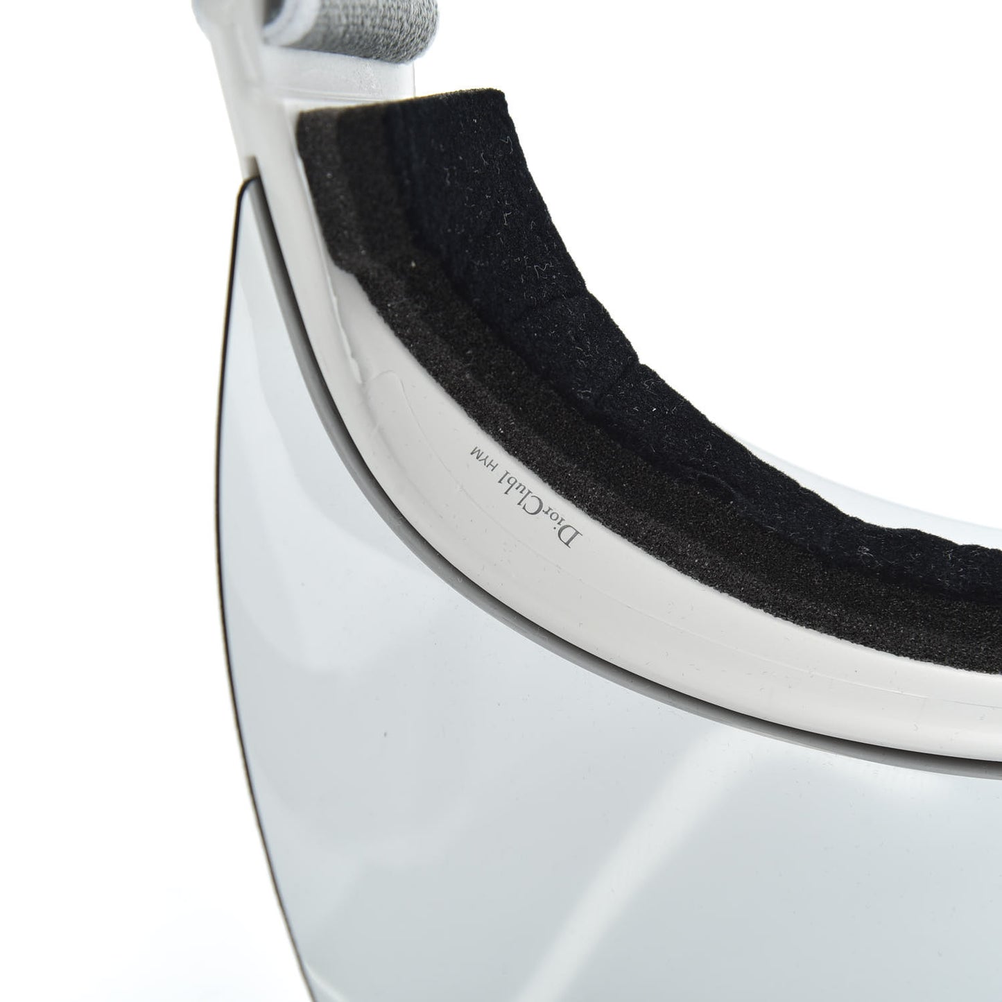Mirrored DiorClub1 Sun Visor Grey