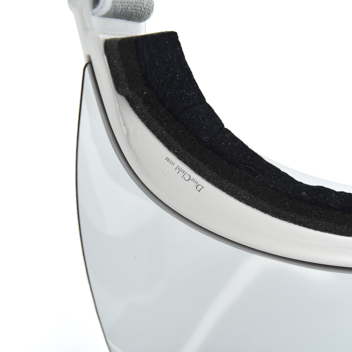Christian Dior Mirrored DiorClub1 Sun Visor Grey 6 of 7