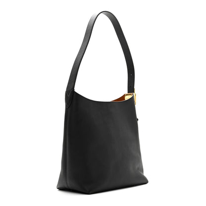 Louis Vuitton Grained Calfskin Low Key Hobo PM Black 4 of 11